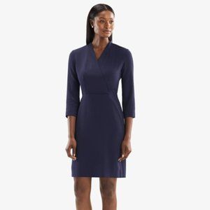 NWT MM Lafleur Niko 2.0 Dress in Deep Indigo Size 2